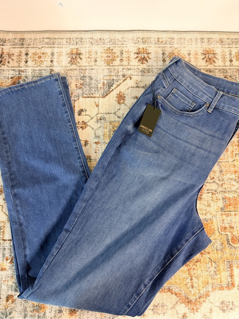 NYDJ Straight Jeans 35” inseam 16 TALL